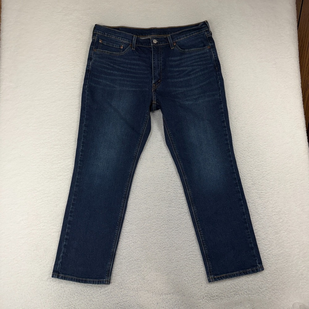 Levi’s 541 Athletic Taper Fit Jeans Men Blue Stretch Denim 36x30 (36.5x27) Work
